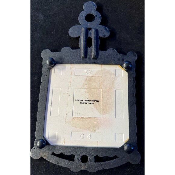WDW Mickey Minnie Mouse Cooking Baking Hot Plate Ceramic & Cast Iron Trivet - Picture 5 of 6